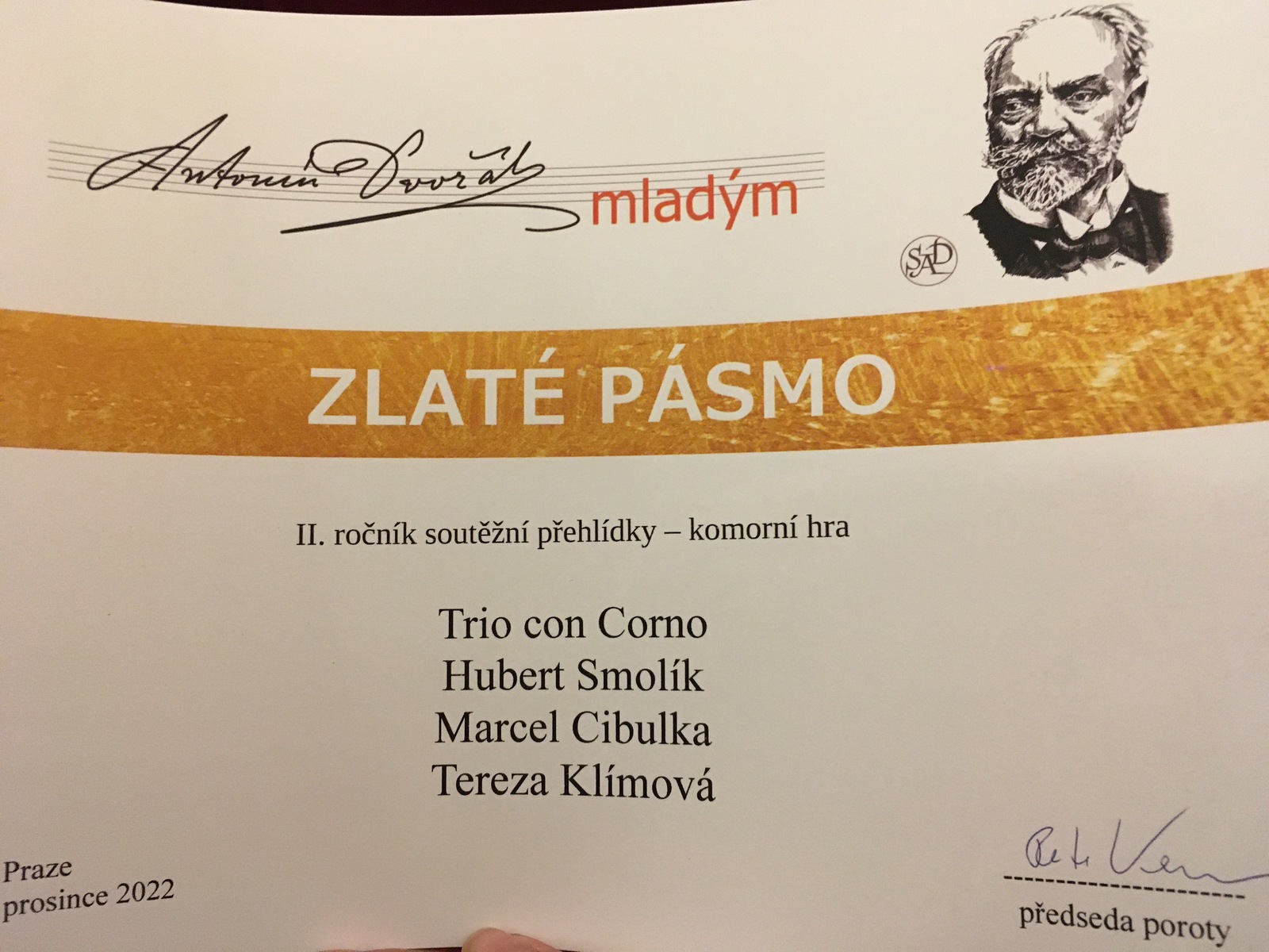 Antonín Dvořák mladým - Praha